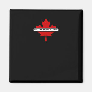 We Stand With Canada Sticker Magnet