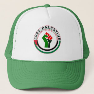 We Stand with Palestine, Free Palestine, Trucker Hat