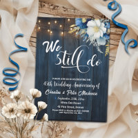 We Still Do 45th Wedding Anniversary String Lights