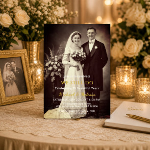 We Still Do 50th Anniversary Photo Invite