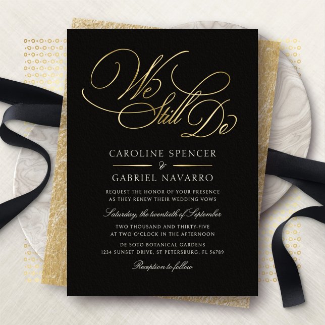 We Still Do Formal Script Anniversary Vow Renewal (Creator Uploaded)