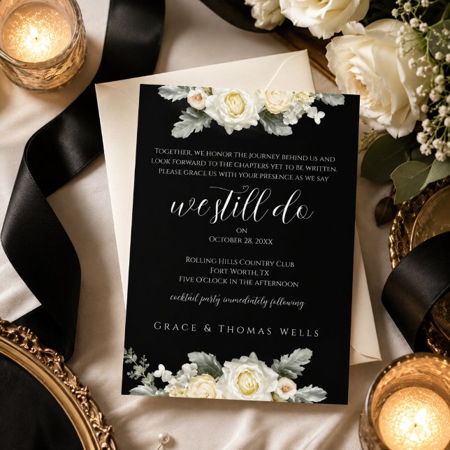 We Still Do Vow Renewal Invitation (Creator Uploaded)
