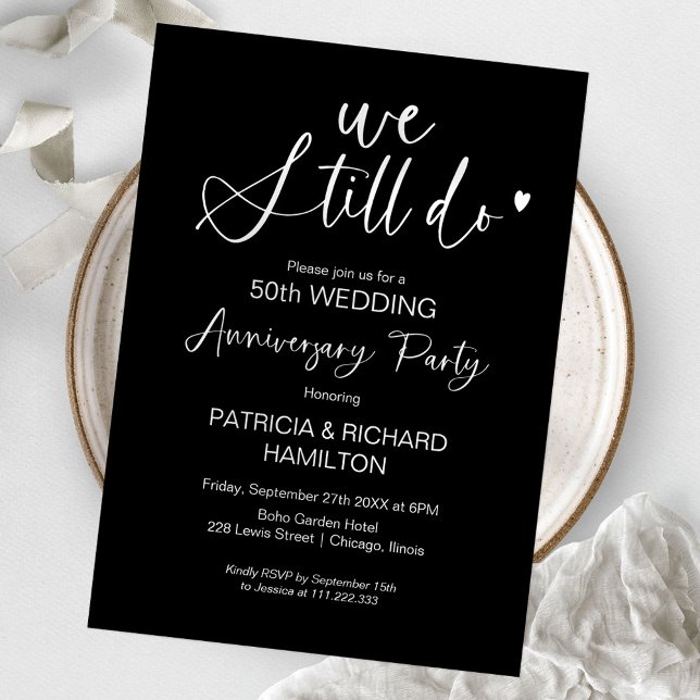 We still do wedding anniversary invitations (Creator Uploaded)