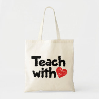 We teach with heart! bag