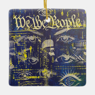We The Future Ceramic Ornament