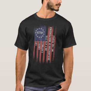 We The People 1776 Independence Usa Vintage Americ T-Shirt
