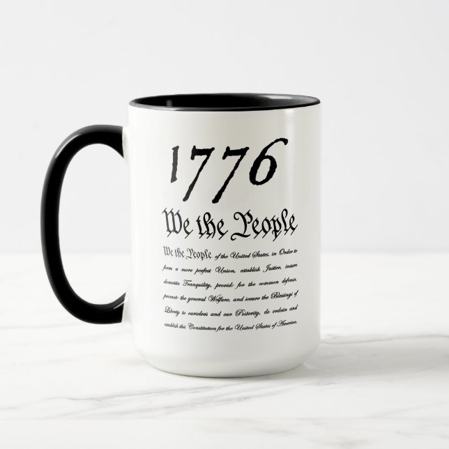 We the People - 1776 Mug (Left)