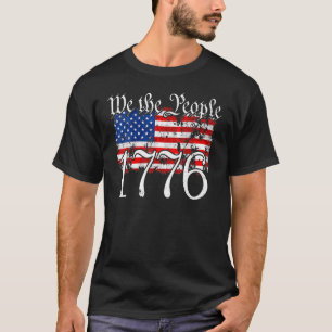 We The People 1776 Us Constitution Freedom America T-Shirt