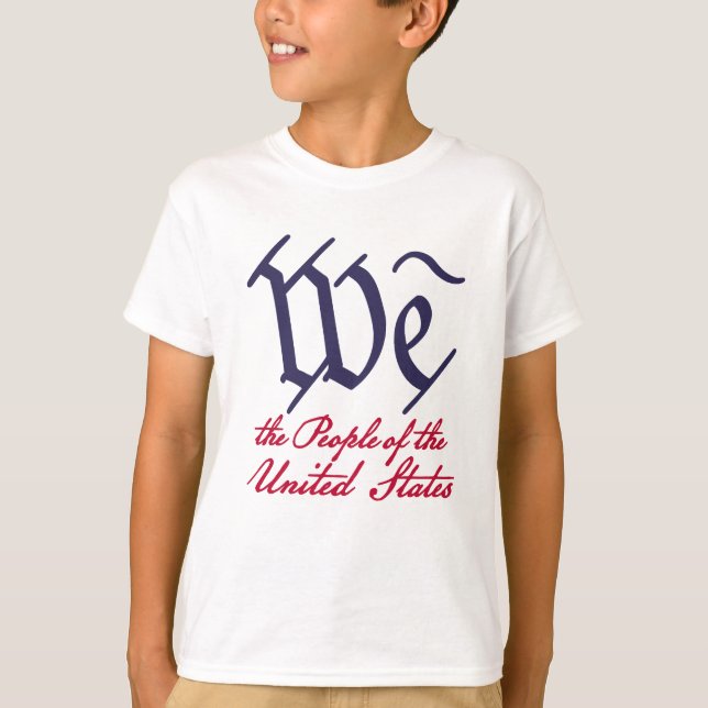 We the People 2 T-Shirt (Front)
