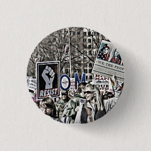 We the People 3 Cm Round Badge