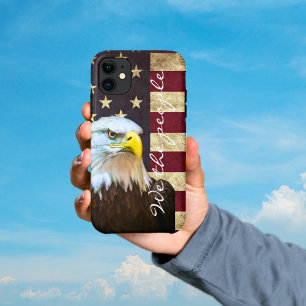 We The People American Flag Bald Eagle  Case-Mate iPhone Case
