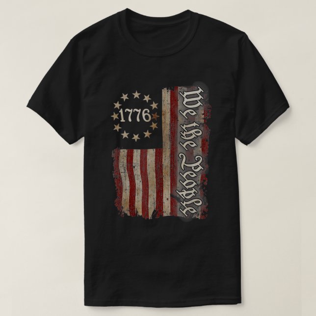 We The People American History 1776 For Mens Women T-Shirt (Design Front)
