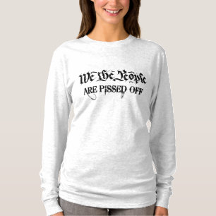 We the people are pissed off anti Biden Pro Trump  T-Shirt