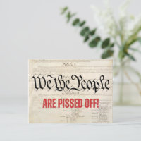 We the People Are Pissed Off Vintage Look 