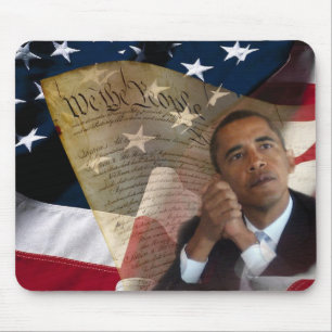 We the People...Barack Obama & the Constitution Mouse Pad
