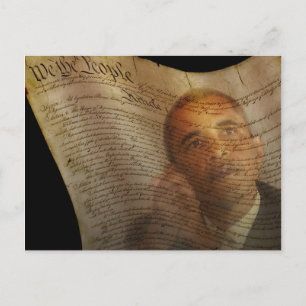 We the People...Barack Obama & the Constitution Postcard