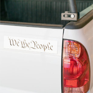 We the People Bumper Sticker