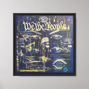 We the People Canvas Print