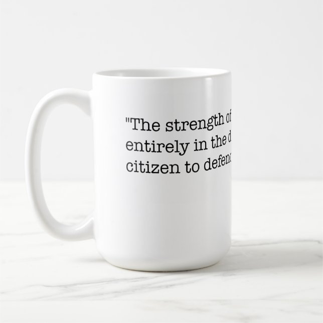 We The People Coffee Mug (Left)