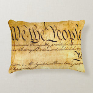 We the People - Constituion Decorative Cushion