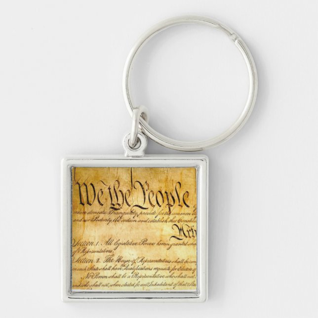 We the People - Constituion Key Ring (Front)