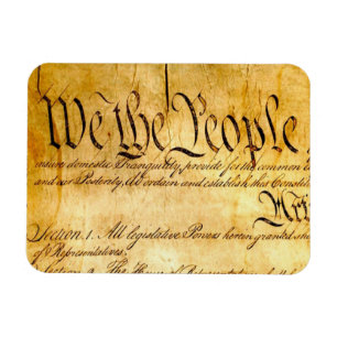We the People - Constituion Magnet