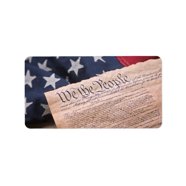 We the People Constitution Label (Front)