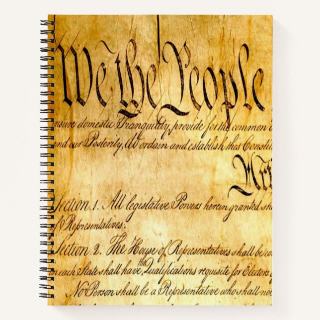 We the People - Constitution Notebook (Front)