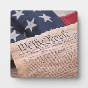 We the People Constitution Plaque