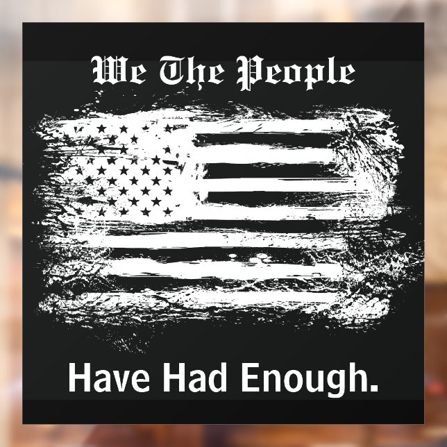 We The People Distressed Flag (Sheet 2)