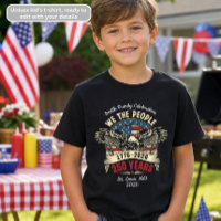 We the People Eagle Patriotic 4th of July Kids