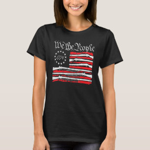 We The People Gun Rights American Flag 4th Of July T-Shirt