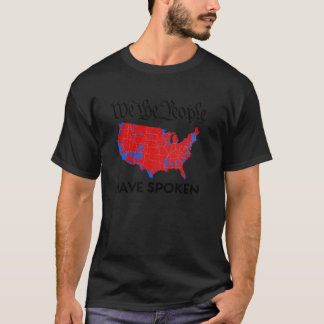 We The People Have Spoken Election Map Pullover