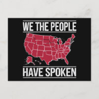 We the People Have Spoken Map of 2024 Election 