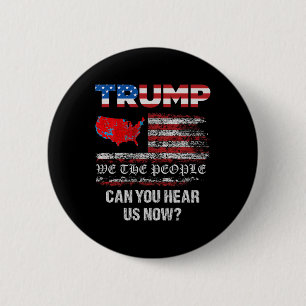We The People Have Spoken Map Of 2024 Election Res 6 Cm Round Badge
