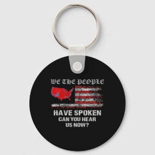 We The People Have Spoken Map Of 2024 Election Res Key Ring
