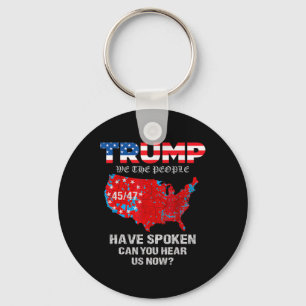 We The People Have Spoken Map Of 2024 Election Res Key Ring