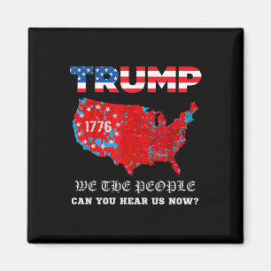 We The People Have Spoken Map Of 2024 Election Res Magnet