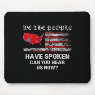 We The People Have Spoken Map Of 2024 Election Res Mouse Pad