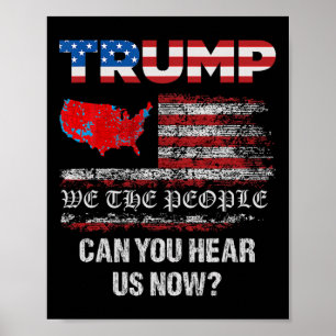 We The People Have Spoken Map Of 2024 Election Res Poster