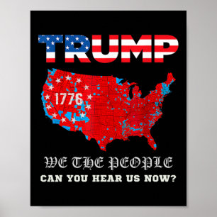 We The People Have Spoken Map Of 2024 Election Res Poster