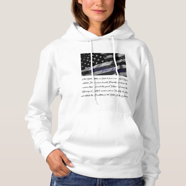We The People! Hoodie (Front)