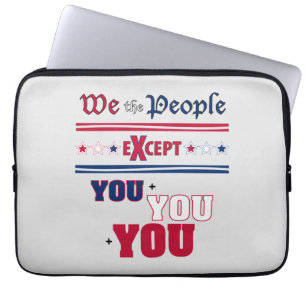 We the People   Laptop Sleeve