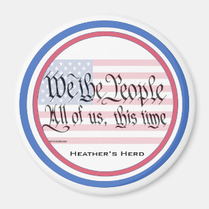 We, the People Magnet - Heather's Herd