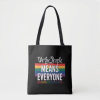 We The People Means Everyone US Constitution LGBT