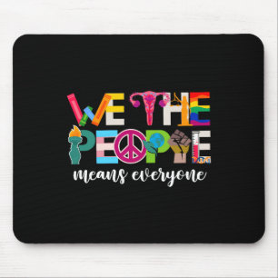 We The People Means Everyone Usa Lgbtq Pride Month Mouse Pad
