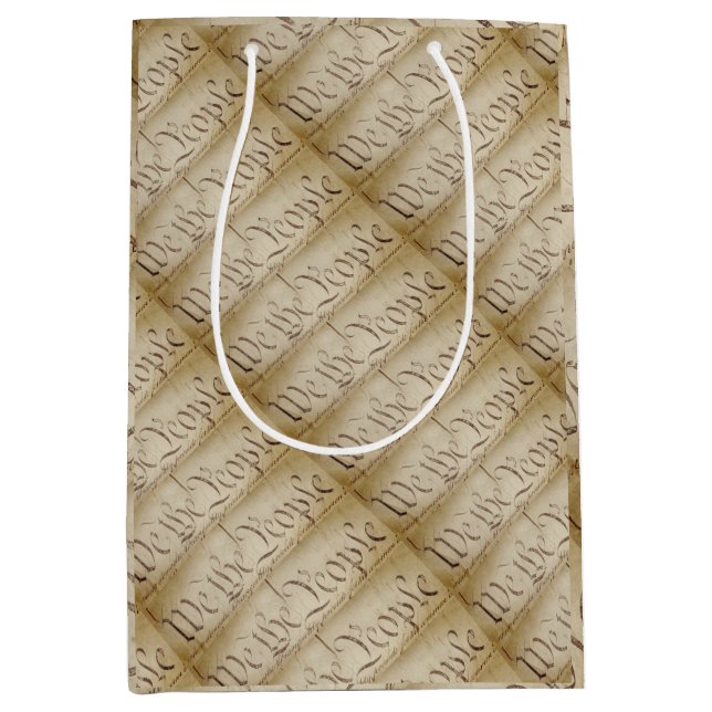 We the People Medium Gift Bag (Front)