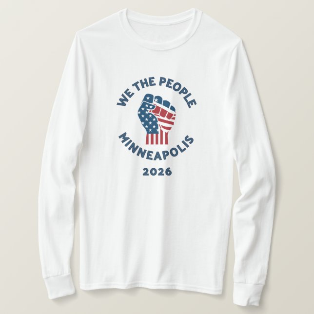 We the People Minneapolis 2026 T-Shirt (Design Front)
