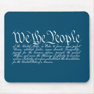 We the People Mouse Pad