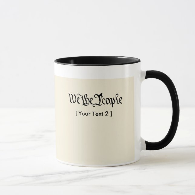 We the People Mug (Right)